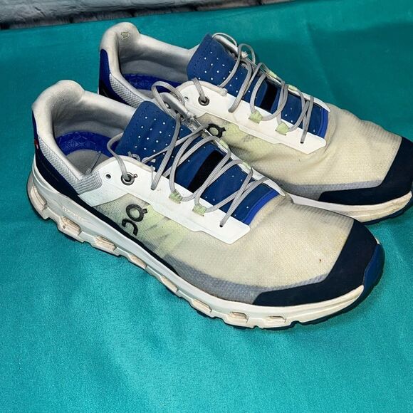 On Cloud CloudVista Mens Running Shoes 10.5‎ 64.99061 Waterproof Frost Ink Blue - Picture 2 of 9